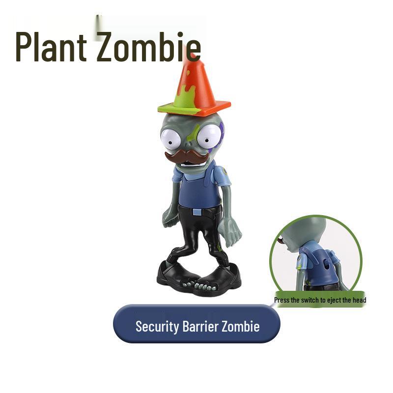 Plants vs. Zombies Toy Set: Machine Bug, Football Gun, Pea Pod, Carnivorous Plant Models