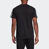 Adidas T Shirts Men's Black Crew Neck Moderate Straight Fit DT9955