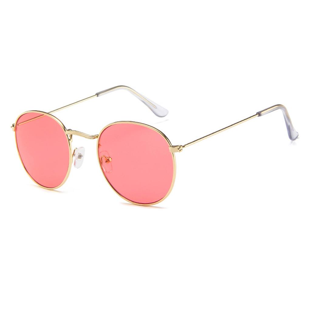 Damskie kolorowe kolorowe retro Trend Odblaskowe duże oprawki Funglasses