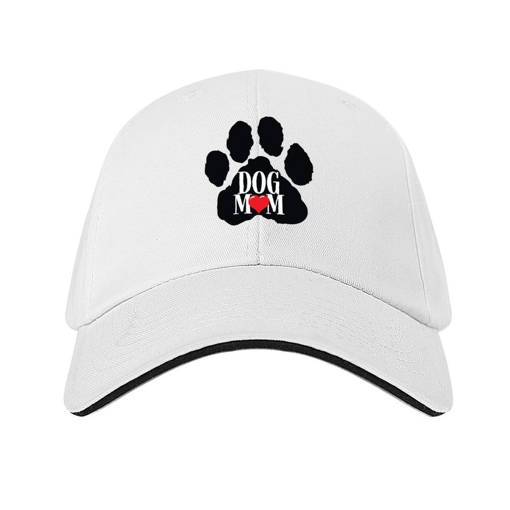 Dog Mom Paw Baseball Cap Horse Hat Derby Hat Rave Cosplay Unisexs Caps Womens