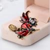 Fashion Funny Halloween Mop Witch Brooches High-end Breastpin for Women