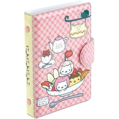 San-X Nyan Nyan Nyanko Sunny Seal Binder SE68702 H155 x W110 x D20mm