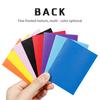 2024 NEW!!! Galaxy Effects Hologram  Card Sleeves STANDARD SIZE NON-RUB MATTE BACK HEAT HOLOGRAPHIC SLEEVES Printing Mailing