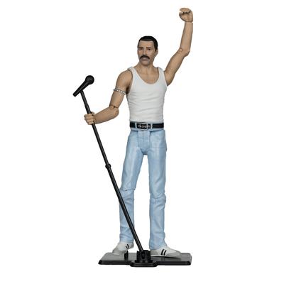 McFarlane Toys איש המוזיקה מטורף רוק פרדי מרקורי דמות פעולה - 6 אינץ'