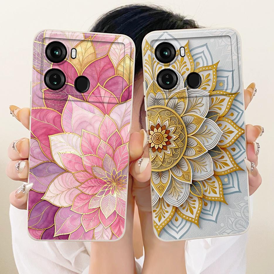 For Itel P40 Case P662L Cute Cat Panda Cartoon Cover Shockproof Soft TPU Phone Case For Itel P40 Plus P683L P 40 ItelP40 + Shell