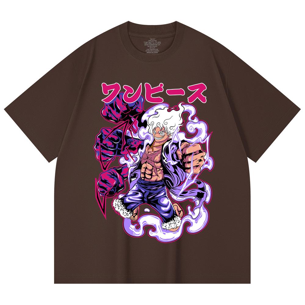 230 Gsm 100% Cotton One Piece V28 Nika Print Unisex Heavy Cotton T Shirt