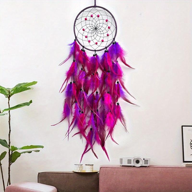 1pcs Beautiful Polychrome Dream Catcher, Forest Style Wall Decoration Pendant,Creative Home Wall Decoration