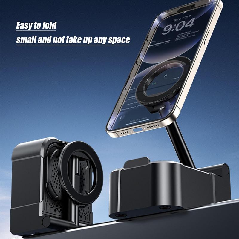 

Phone Holder For Desk Magnet Phone Holder With Wireless Speaker Mobile Stand Cradle Battery Pack Desktop Accessories Cool China Mainland