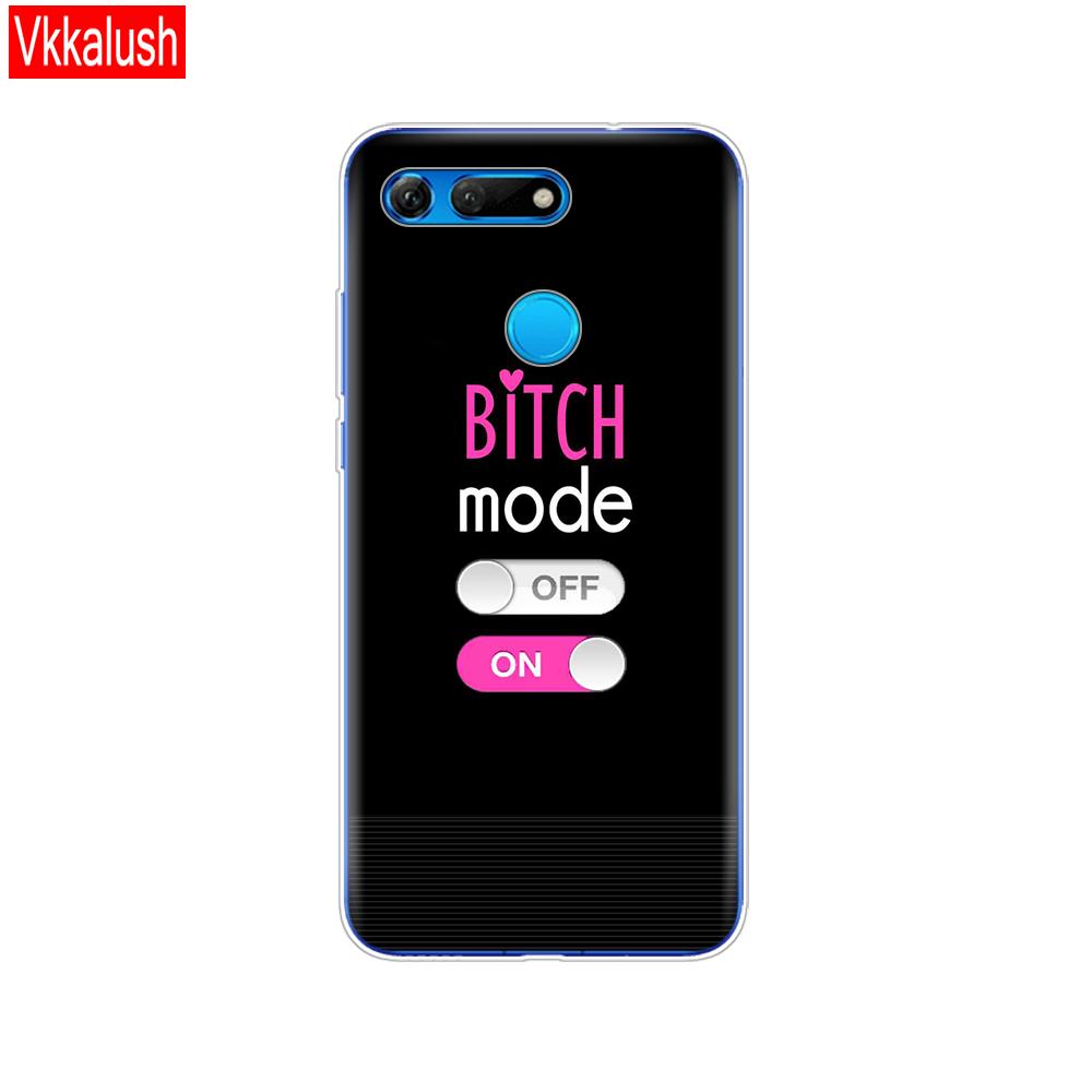 Silikonhülle für Huawei Honor View 20 V20 Hülle TPU Funda Weiche Silikonhülle für Honor V20 Capa Niedliches Tiermuster