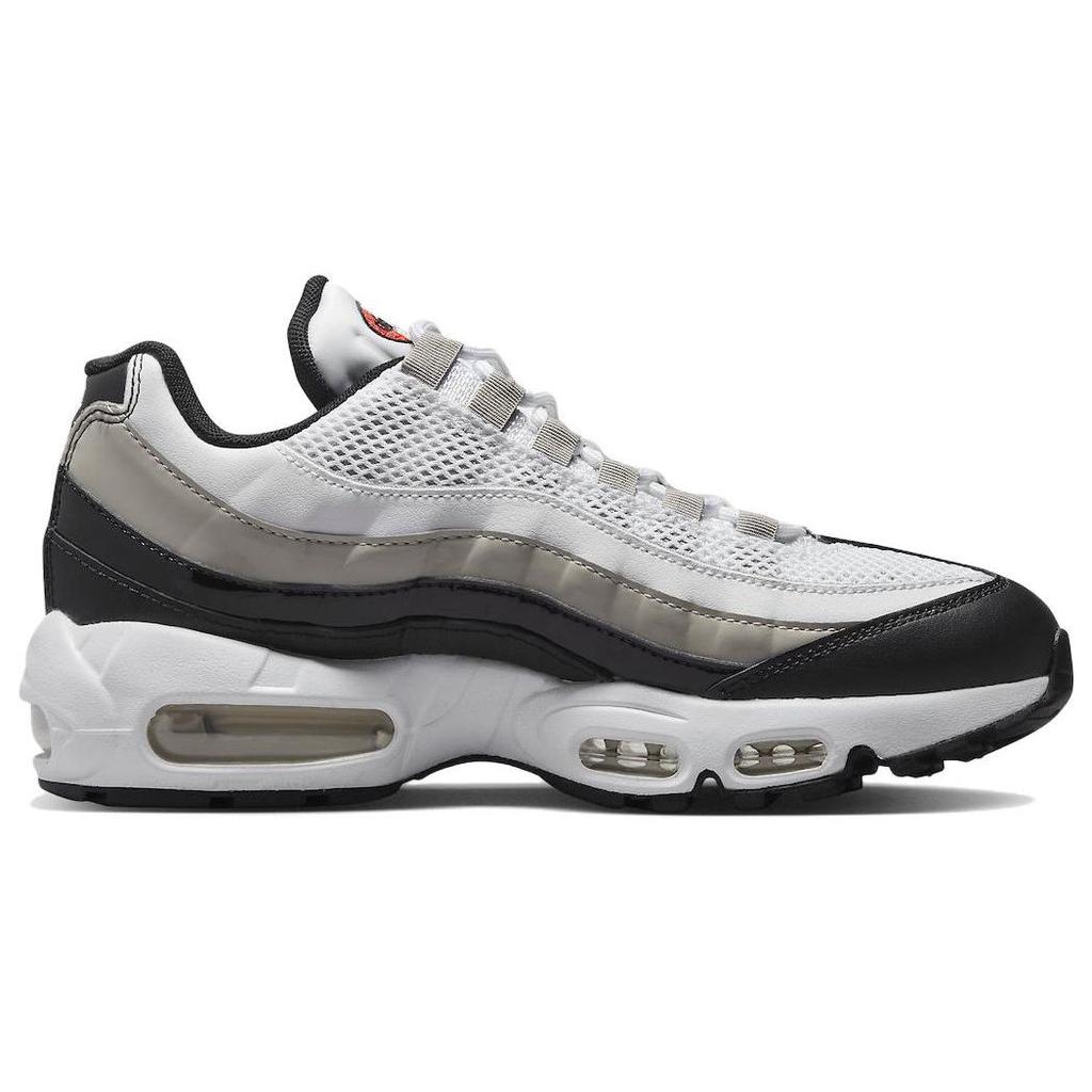 Nike Air Max 95 Light Iron Ore Black Women Sneakers White University-Red DR2550-100