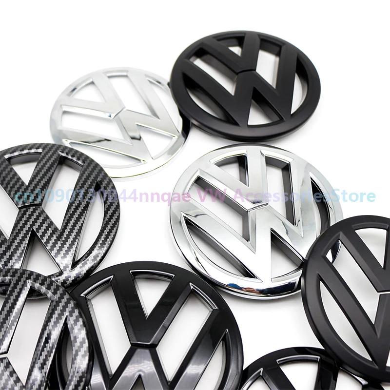 Hub Caps For VW Volkswagen Jetta MK5 Golf 1PCS ABS Car Front Logo Front Grille Badge Trunk Badge Suitable For Volkswagen Polo 20 ED1