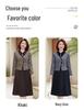2025 Spring & Autumn Long-Sleeve Two-Piece Dress for Middle-Aged Women