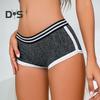 Damen-Boxershorts, atmungsaktiv, niedrige Taille, Unterhose, Fitness-Boxershorts für Sport, Zuhause, Fitnessstudio, Alltag