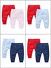 Pure Cotton Newborn Crawling Pants Set – Two-Piece Base Layer for Boys and Girls