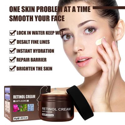 Retinol Cream Anti-Wrinkle Cream Anti Aging Lifting Fade Fine Line Face Cream Moisturizing Nourish Skin Care