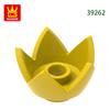 Non-Toxic 313Pcs/Lot 39262 Crown Eggshell With 5 Points Building Blocks Moc Flower Accessories Compatible With Brick Diy Parts Toys