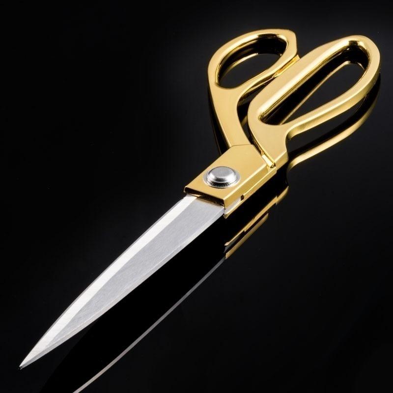 High-grade Stainless Steel Scissors Clothing Scissors Tailor Sewing Scissors Barbecue Scissors