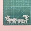 Farm Animal Die Cuts Metal Cutting Dies Embossing Template Easter Supplies for Girl Kid DIY Scrapbooking Craft Gift Card