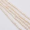Luxury Natural Freshwater Near Round Pearls 7-8mm, 36cm Strand Handmade Wedding Jewelry Accessories