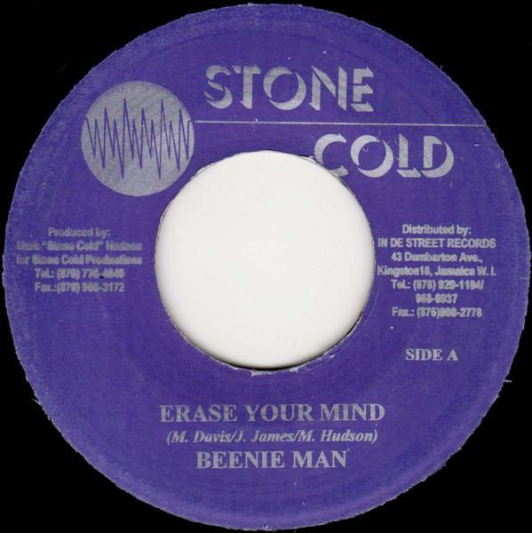 

7-дюймовая пластинка BEENIE MAN / CAPPUCCINO - Erase Your Mind / Being There NONE Stone Cold 2002 Ямайка Регги, Ска и Даб Б/У
