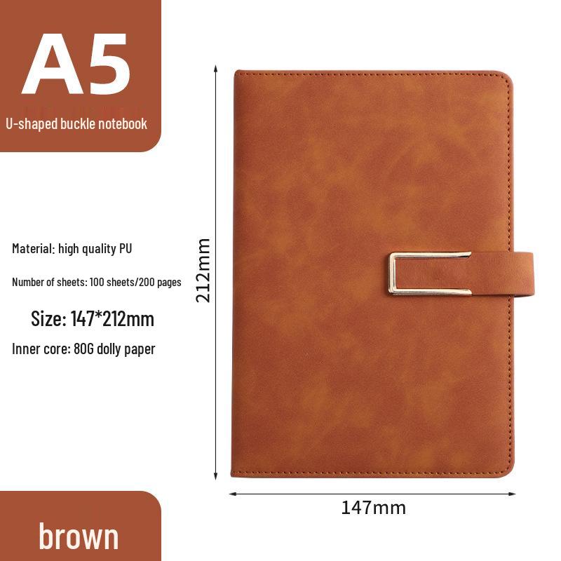 A5 Portable Business & Student Meeting Notebook Gift Set