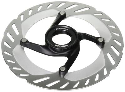 SHIMANO Pojistný kroužek kotoučového rotoru 160 mm s vroubkováním, stříbrný, RT-CL800, součástí balení/vnější