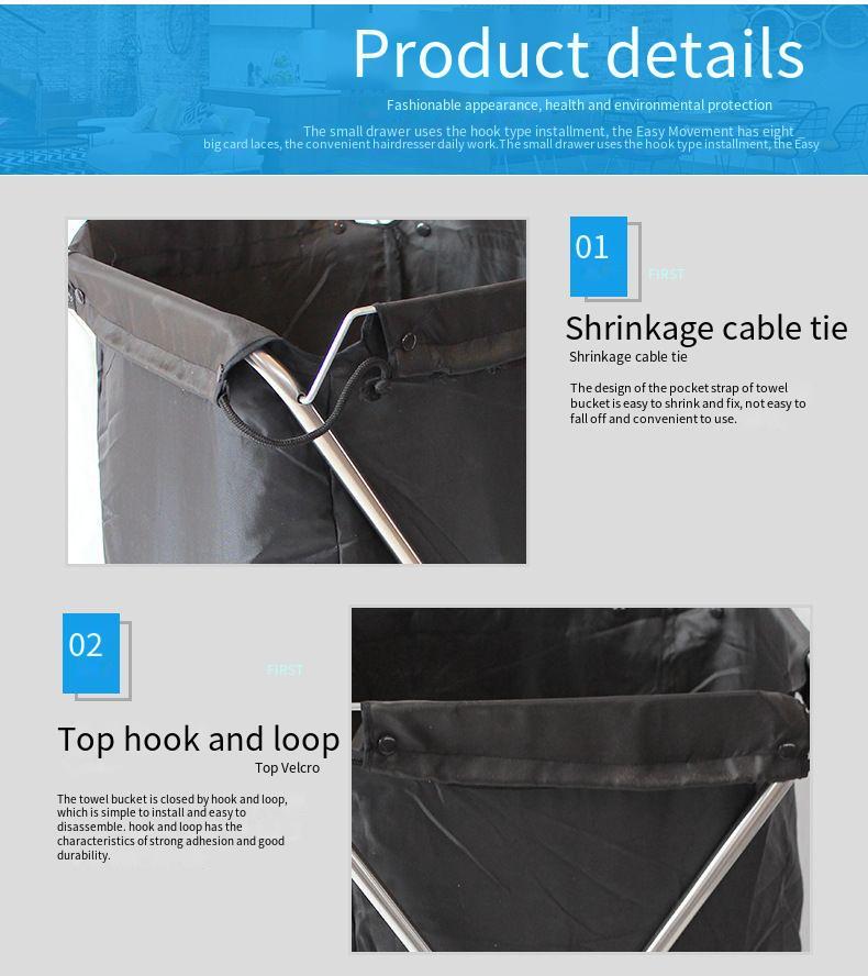 Multi-Use Towel Storage Rack for Salons, Hotels & Gyms