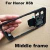 Housing Middle Frame For Huawei Honor X6b Front Bezel LCD Plate Housing Middle Frame Replacement JDY-LX1 JDY-LX2