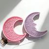 Flexible Sturdy Silicone Mould Fashion Accessory for Making Unique Moon Shaped Candle and Home Decorations