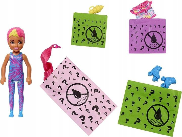 Barbie Color Reveal Doll Chelsea Neon Tie Dye Surprise MATTEL
