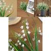 Convallaria Majalis Of The Valley Artificial Flowers Bouquet For Home Office Greenery
