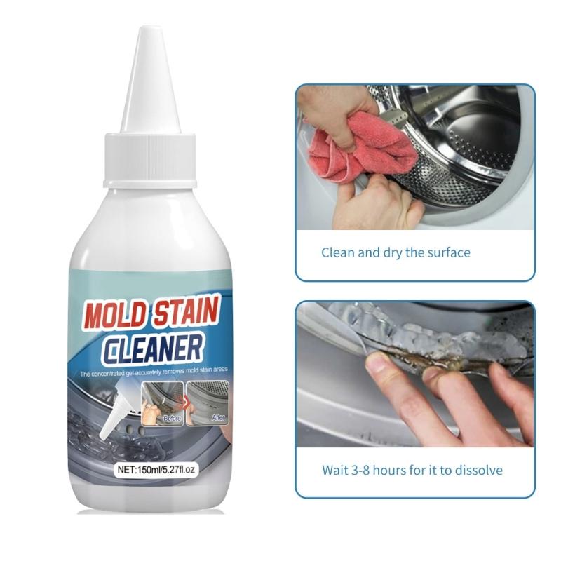 Rimuovi Muffa e Muffe Detergente Potente Agente Rimuovi Macchie per Bagno 150ml Pulizia Rimuovi Macchie Multiuso 150ml