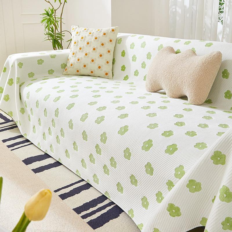 

Летнее ледяное шелковое полотенце для дивана, прохладное ощущение, не царапающий чехол для дивана, универсальный универсальный чехол, ленивый цельный чехол для дивана, тканевый чехол 180*130