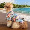 Girl Cats Shirt Costume Apparel Beach Dress Floral Shirt for Puppy Dog and Cats Floral Dress Photo Props
