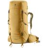 Deuter 60+10L Aircontact Core Expedition Multi-Day Hiking Camping Backpack Men Backpack Recycled-Nylon Acacia-Yellow 335052662160