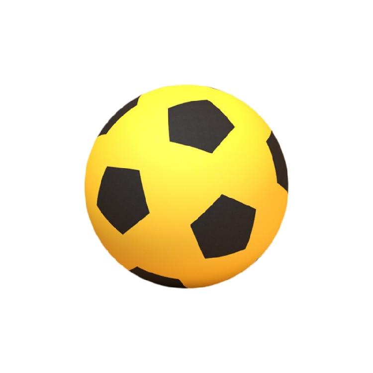 High Elastic Indoor Quiet Football Low Noise Indoor Bounce Ball Light Weight Soft Foam Practice Ball For Various Indoor