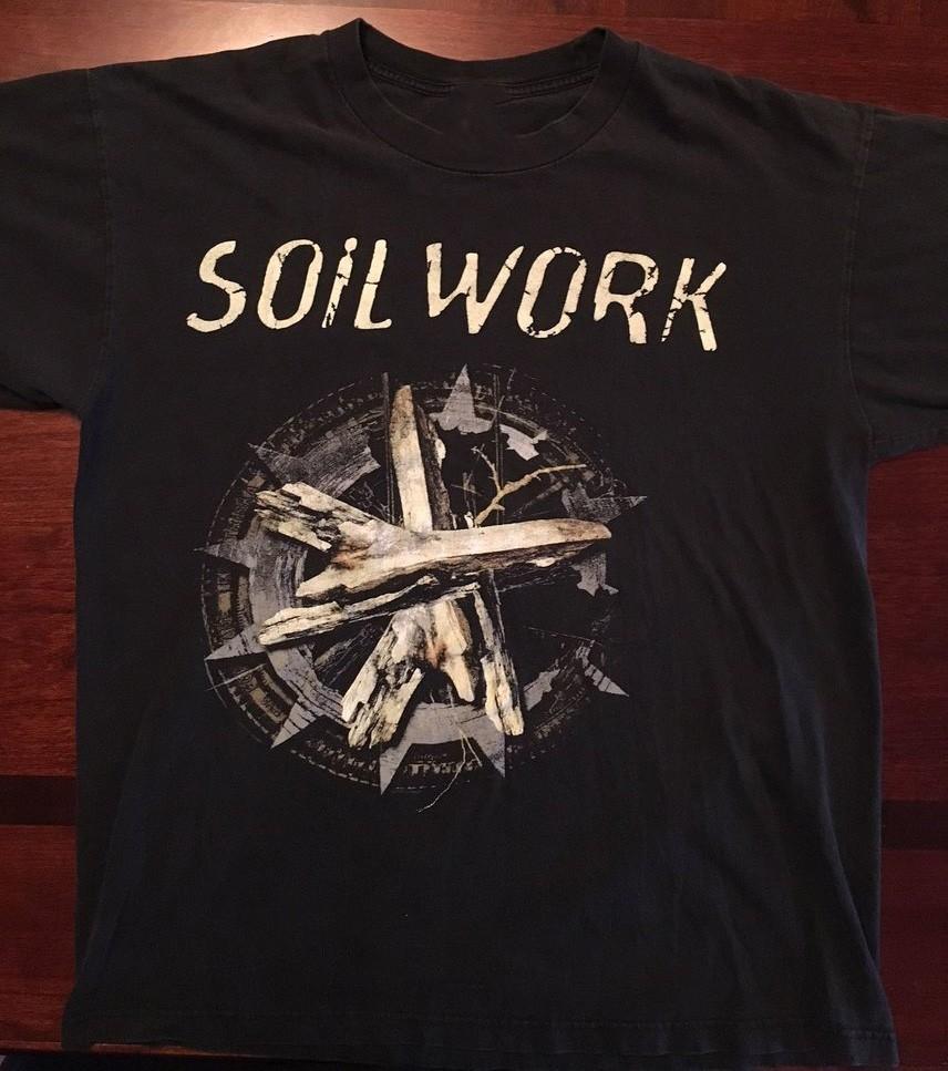 Figure Number Five Soilwork Band Shirt Black Unisex S-5XL E2138 XL