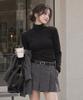 PEID Pd Basic Half Turtleneck Slim Fit Long Sleeve T-Shirt 4 Colors