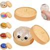 Weiche Dampfbrötchen Knet-Simulation Dampfbrötchen Schreibtisch-Dekompressions-Ornamente Büro-Entspannung und Stressabbau Kneten