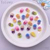 30pcs Mix Resin Colorful Mini True Colored Lollipop Nail Art Flatback Stone Applique DIY Christmas Charms Scrapbook Decor Crafts