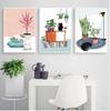 CREATE&RECREATE Nursery Posters And Prints Animals Wall Art Cats Canvas Painting Decoration Pictures For Kids Room No Frame