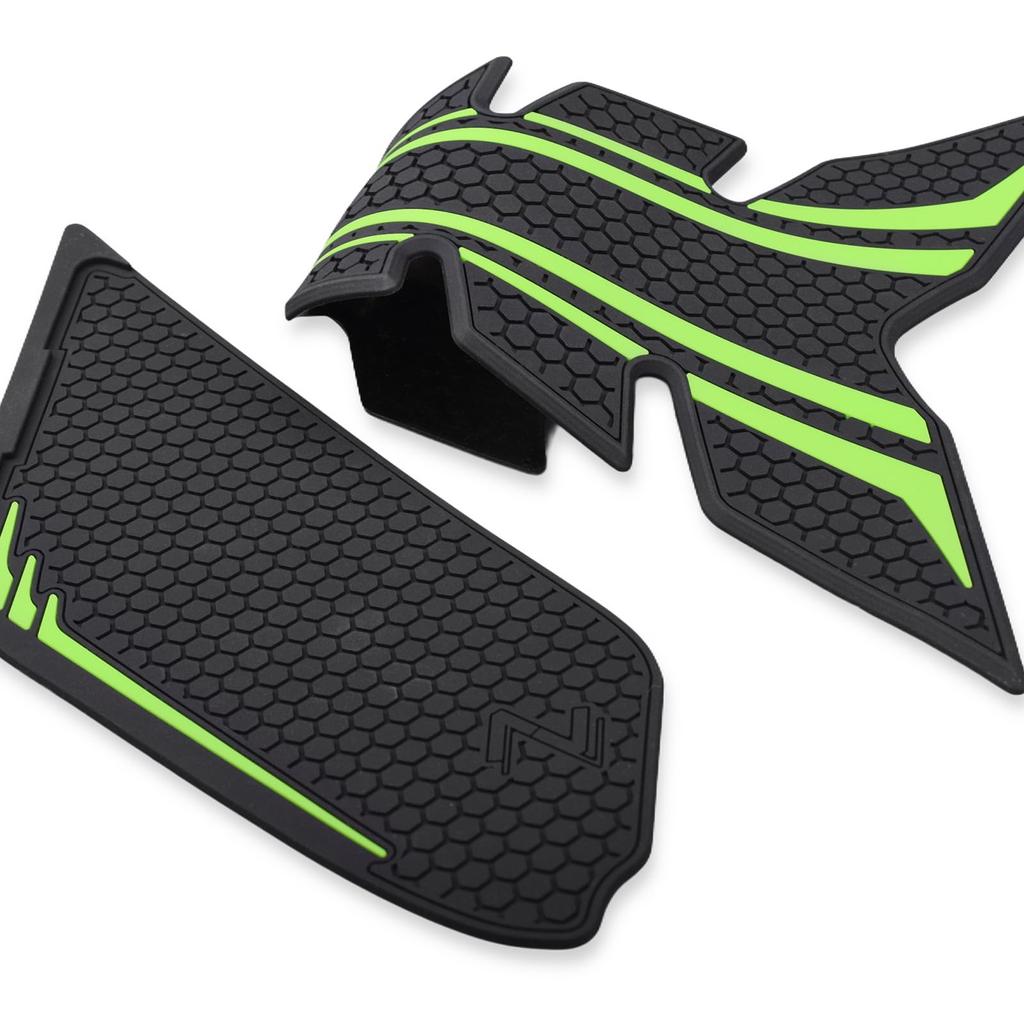 Kawasaki Z900 Motorcycle Fuel Tank Protector Traction Protection Sticker 2017-202519 (Green)
