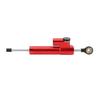 Motorcycle Steering Damper Adjustable Universal Fit Increase Stability Steering Stabilizer for Motorbike Red