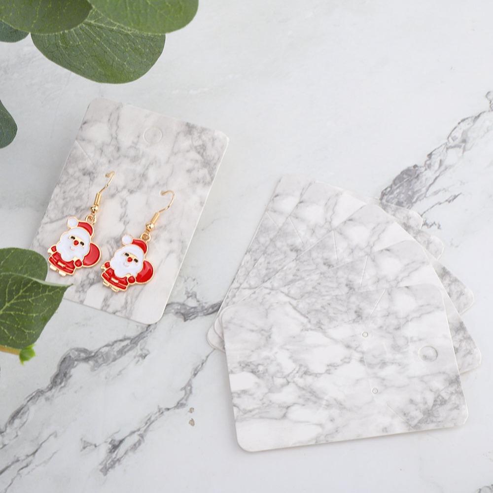 100Pcs 5 x 7cm Earring Necklace Packaging Cardstock  Jewelry wholesale classification display