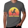 Sobriety T RexAlcoholics Anonymous AA Sober AF TShirt Long Lasting Casual TShirt