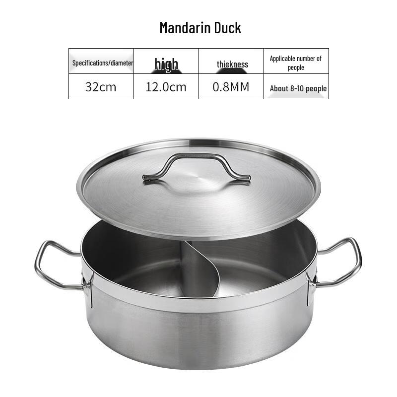 

Jundingying Stainless Steel Divided Hot Pot