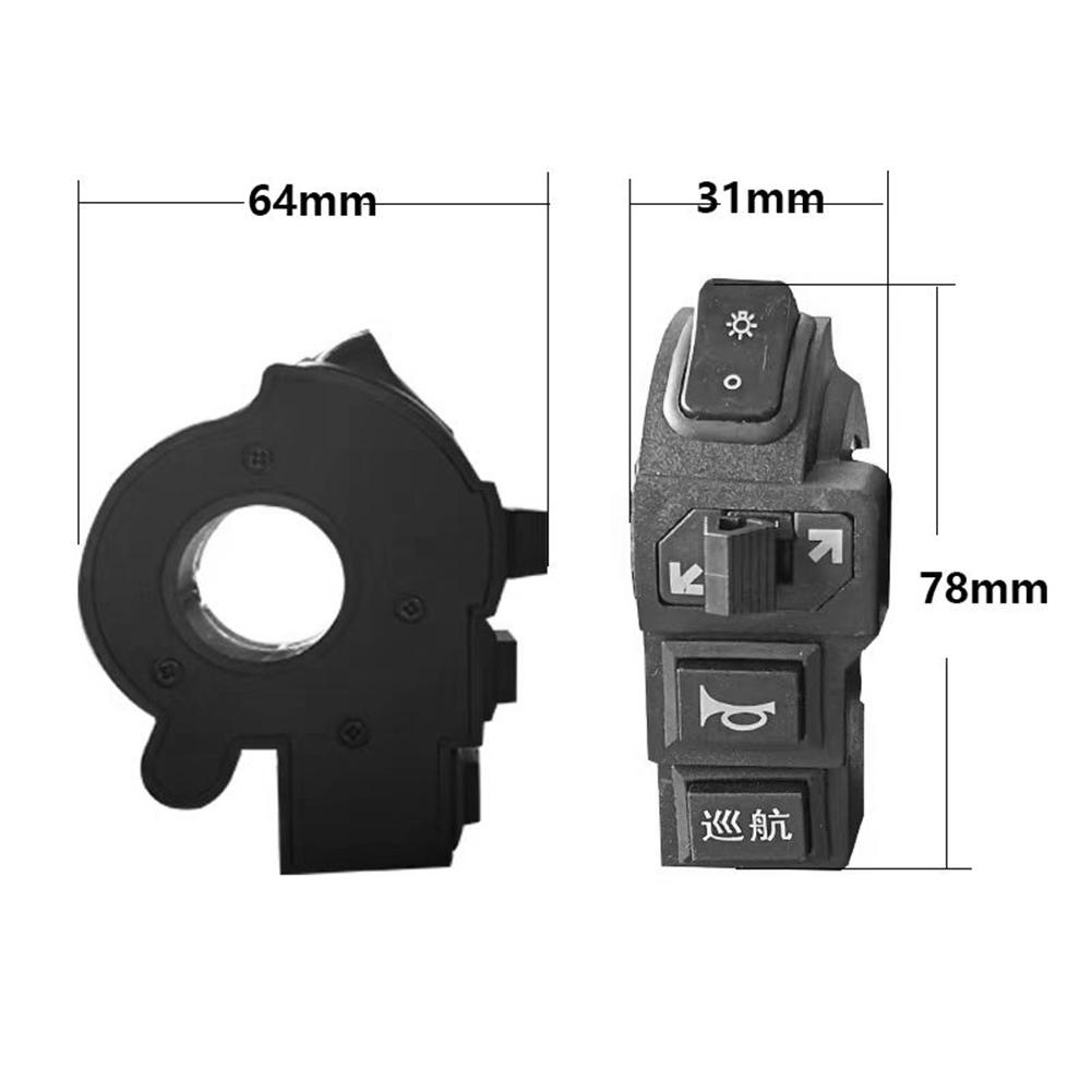Accessory Bicycle Switch Material ABS Plastic Rainproof