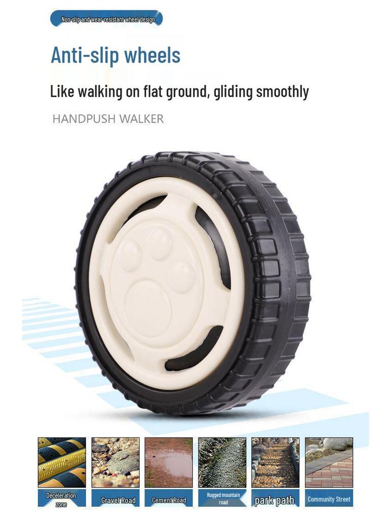 Kinder Vierrad Schaukelauto Roller mit Musik, Geeignet für Alter 1-6