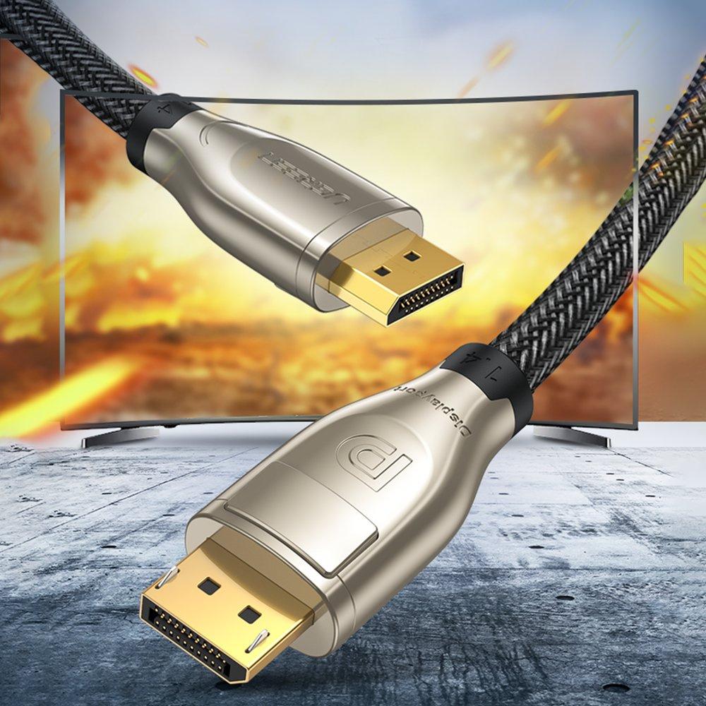 Ugreen 3 Meter DisplayPort 1.4 Cable - 8K Ultra High Definition Black
