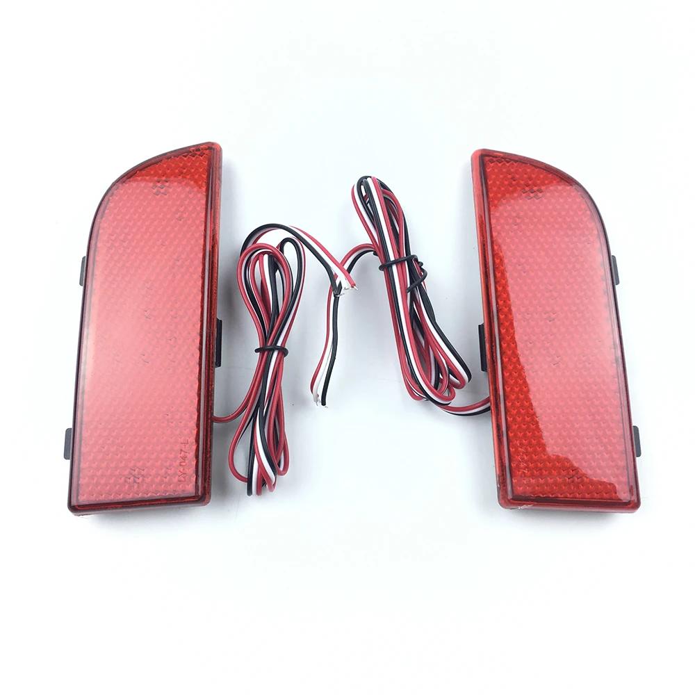 1Pair Car Rear Bumper Reflector Light for Mercedes Benz Vito Viano W639 2003-2013 2014 Tail Lights Running Braking Fog Lamp